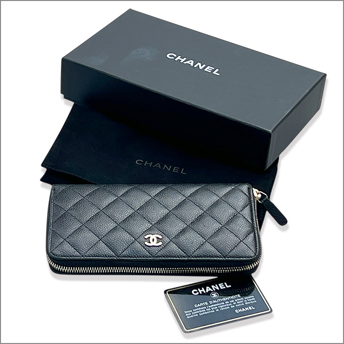 샤넬(Chanel)캐비어 장지갑(21번대)