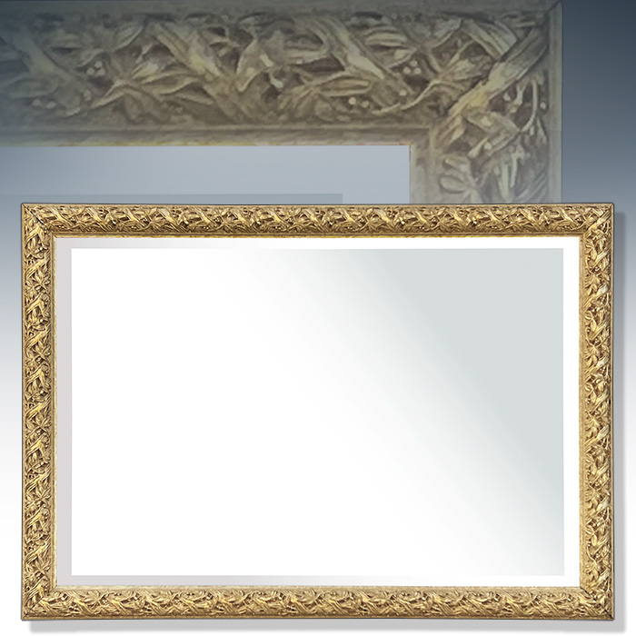 이태리 피타 스타일 금장 대형거울(150X107cm)